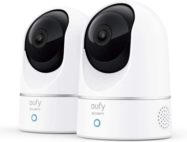Refurbished eufy 2K Security Indoor Camera Wi-Fi Webcam with Motion Tracking and 2-Way Audio