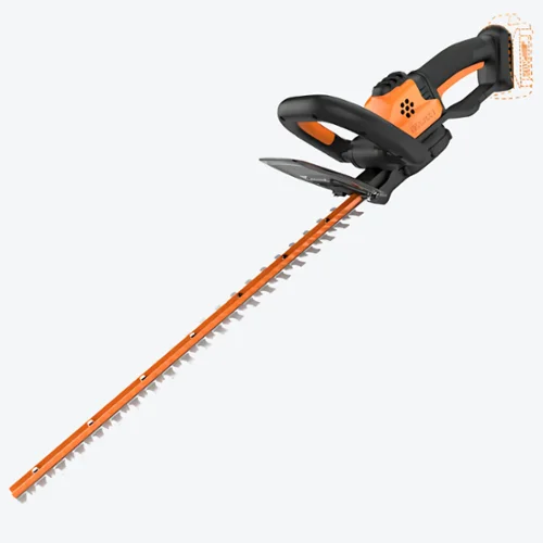 WORX 20V Power Share 22" Cordless Hedge Trimmer - Tool Only - Orange