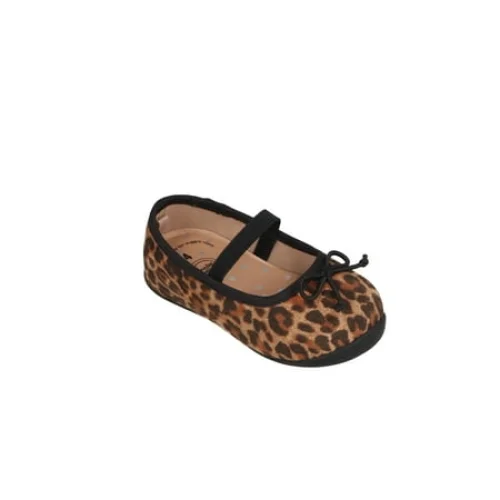 Wonder Nation Girls Bow Ballet Flats