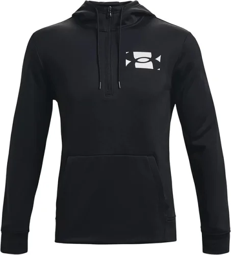 Mens Under Armour UA Wordmark Fleece Sweatshirt Jacket Hoody New