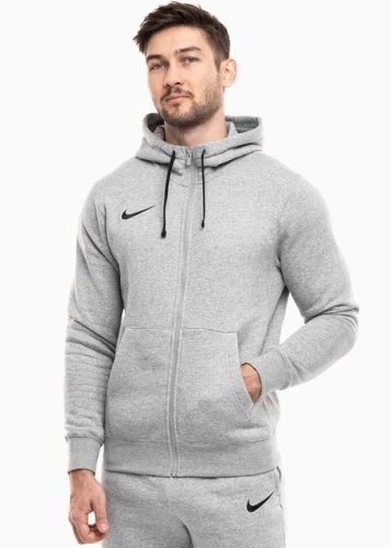 Mens Nike Gym Athletic Club Swoosh Hoodie Hooded Sweatshirt Full Zip New