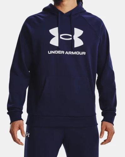 UA Mens Under Armour Rival Fleece Sweatshirt Jacket Hoody New With Tags