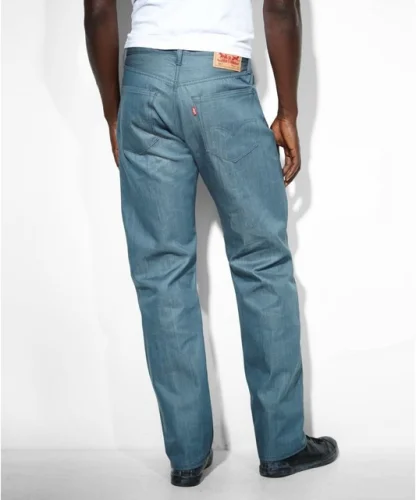 Levis Levi Mens Jeans Shrink to Fit 501 5 Pocket Button Fly Straight New