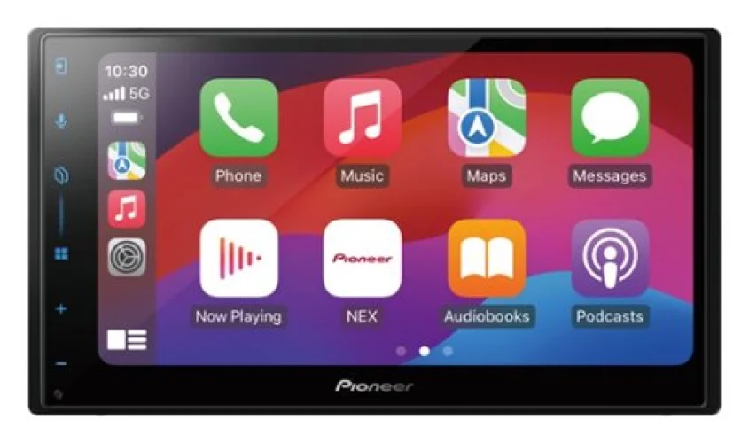 Pioneer - 6.8" &ndash; Wireless Android Auto&trade; and Apple CarPlay&reg; Bluetooth&reg; Digital Media (DM) Receiver - Black