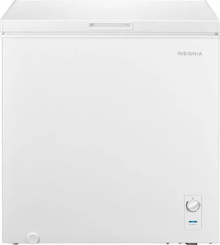 Insignia&trade; - 7 Cu. Ft. Garage-Ready Chest Freezer - White
