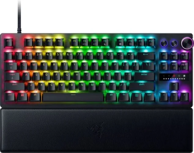 Razer Huntsman V3 Pro TKL Wired Analog Optical Linear Switch Gaming Keyboard - Black