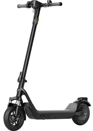 NIU KQi 100F Foldable Electric Kick Scooter - White - Max 15.5 mi Range & 17.4 mph Speed