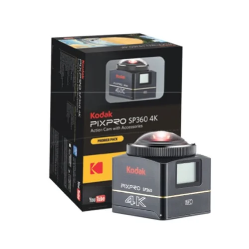 Kodak PIXPRO SP360 4K VR CAMERA Premier Pack Vlogger PRO