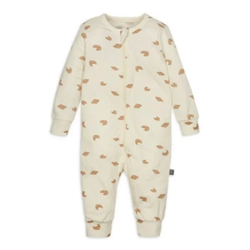 Gerber Baby Neutral Super Soft Viscose Long Sleeve Coverall, Newborn - 12 Months