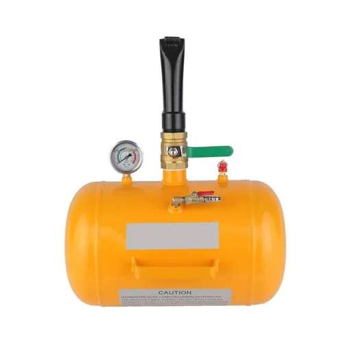 5 Gallon Air Tire Bead Blaster Seater Wheel Seating Tool Inflator Tank Yellow