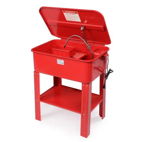 20 Gal Gallon Portable Auto Parts Washer Electric Solvent Pump Steel