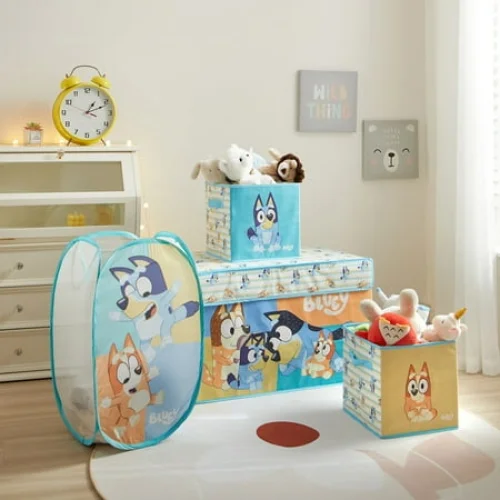 Bluey Kids' 4-Piece Storage Set