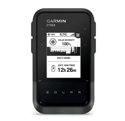 Garmin eTrex Solar Outdoor Handheld GPS With Solar Charging 010-02782-00