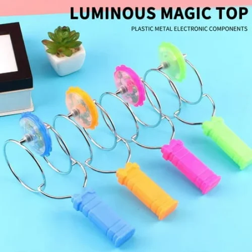 PPgejGEK Stocking Stuffers for Kids Bearing Beginner Unresponsive Flashing Wheel Rail Transaxle Auto Return Child Flash Holiday Savings Clearance