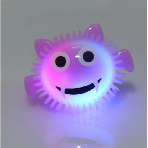 Toys Clearance 2023! CWCWFHZH Halloween Flash LED Light Pumpkins Finger Ring Hallowmas Party Props Glow Toys