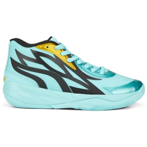 PUMA Mb.02 X Honeycomb Basketball  Youth Boys Blue Sneakers Athletic Shoes 37761