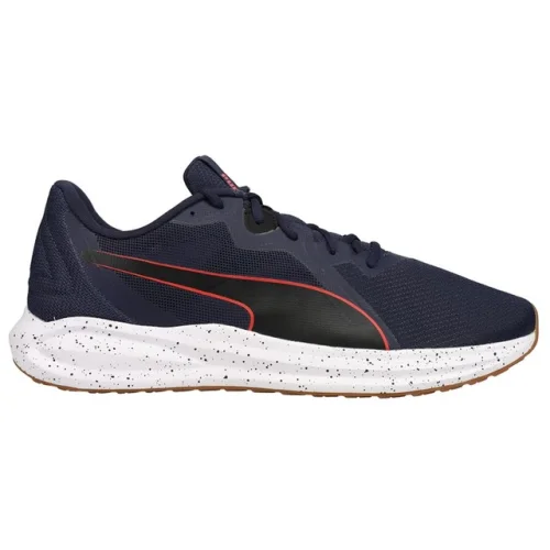 PUMA Twitch Runner Speckle Mens Blue Sneakers Athletic Shoes 377196-01