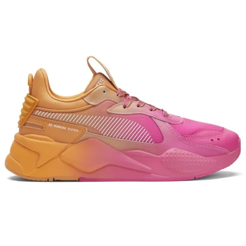 PUMA RsX Faded Lace Up Women's Orange, Pink Sneakers Casual Shoes 39288402