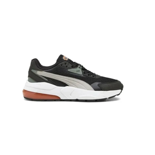 PUMA Vis2k Mid 90S Lace Up Youth Boys Black Sneakers Casual Shoes 40157302