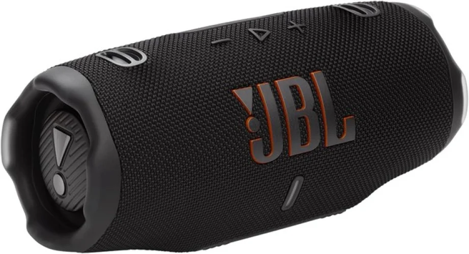 Certified Refurbished JBL Charge 6 Waterproof Speaker with Powerbank in Black