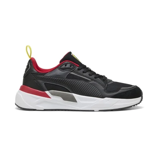 PUMA Scuderia Ferrari Trinity 2 Lace Up  Mens Black Sneakers Casual Shoes 308762