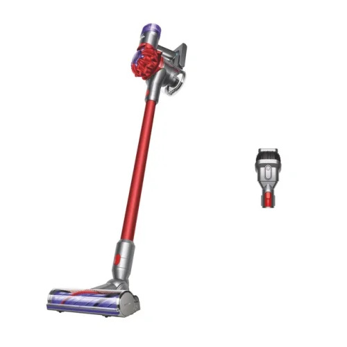Refurbished Dyson V8 Origin Cordless Vacuum in Red - Powerful Cleaning for Your Home
