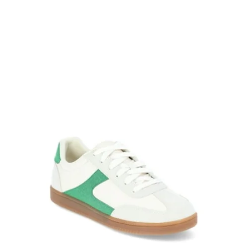 No Boundaries Women's Lace Up Sport Sneakers, Wide Width Available