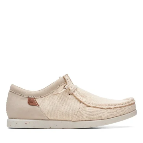 Clarks Mens ShacreLite Moc Beige  Casual Moccasin Shoes
