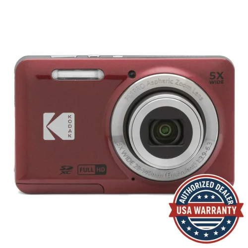 Kodak PIXPRO Friendly Zoom FZ55 Digital Camera (Red) Digital Camera