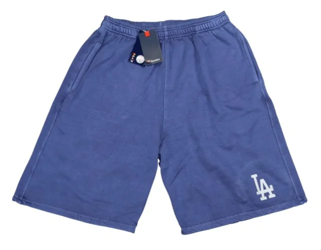 Fanatics Los Angeles Dodgers Men's Big & Tall Drawstring Gym Sweat Shorts NWT
