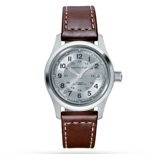 New Hamilton Khaki Field 38MM Automatic Silver Dial Men's Watch H70455553