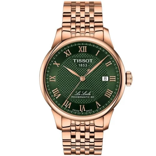 Tissot Le Locle 39.3mm Green Dial Men's Watch T0064073309300
