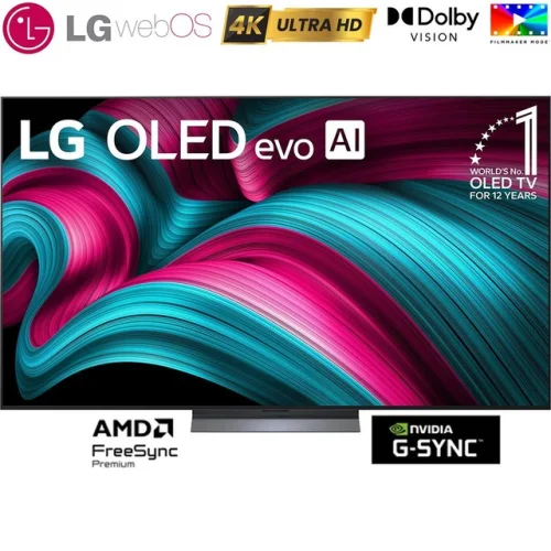 LG 77 Inch Class C5 Series OLED evo 4K UHD Smart webOS TV 2025