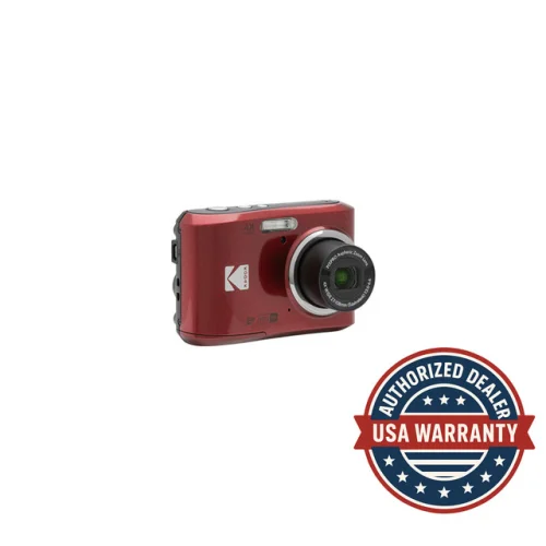 Kodak PIXPRO FZ45 Friendly Zoom 16MP Digital Camera 2.7 in LCD Screen (Red)