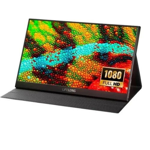 Lifelong 15.6" 1080P Portable Monitor G70-T - IPS, Speakers, 60Hz, HDMI
