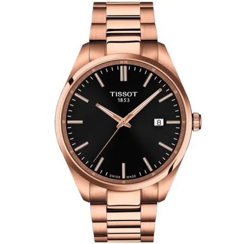 Tissot  PR 100 40mm Black Dial  Stainless Steel Men's Watch T1504103305100