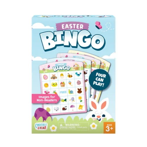 Chuckle & Roar Easter Bingo Game for Children Ages 3+