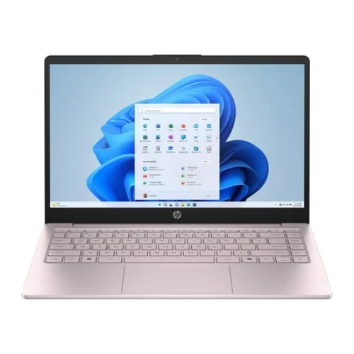 HP Stream 14 inch Laptop Intel Processor N150 4GB 128GB eMMC Pink with 12-Month Microsoft 365