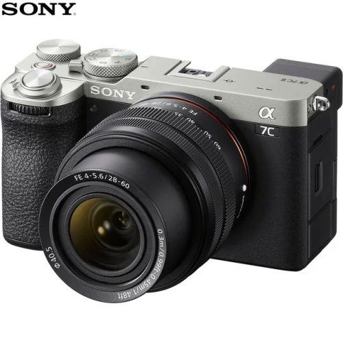 Sony a7C II Full Frame Mirrorless Camera Body + 28-60mm Lens Silver Refurbished