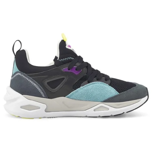 PUMA Trc Blaze Lace Up  Youth Boys Black Sneakers Casual Shoes 384994-01