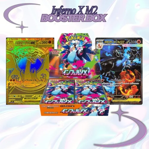 Inferno X Sealed Booster Box M2 Pok&eacute;mon TCG Japanese EX Mega US SELLER