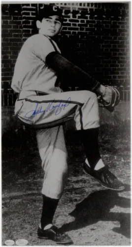 Sandy Koufax Hand Signed Autograph U of Cincinatti State 11x20 Photo OA JSA Rare