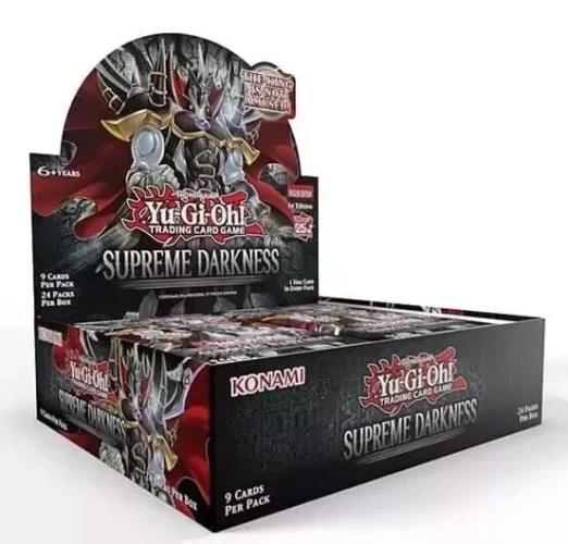 Yugioh Supreme Darkness Booster Box 1st Edition Factory Sealed