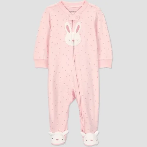 Carter's Just One You&reg; Baby Girls' Easter Bunny Sleep N' Play - Pink 3M