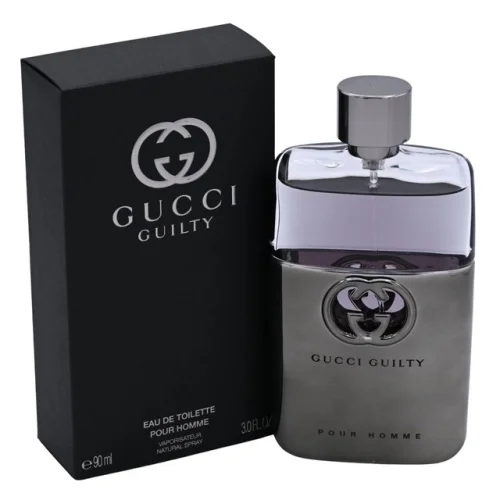 GUILTY Pour Homme by Gucci 3.0 / 3 oz 90 ml EDT Cologne for Men NEW IN BOX