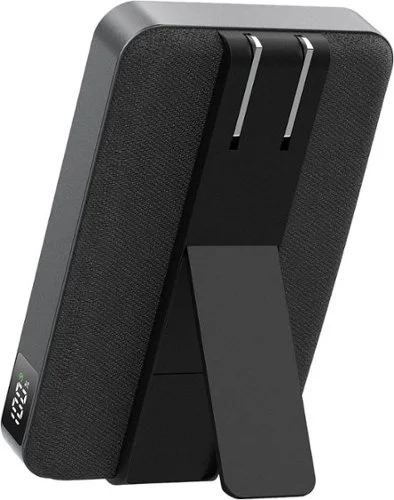 myCharge - MagLock Lux+ 10,000 mAh Portable Charger for Most MagSafe Compatible Devices - Black