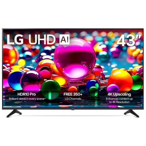 LG 43UA7700P UA77 Series  43 inch 4K UHD HDR Smart TV - 2025 Model