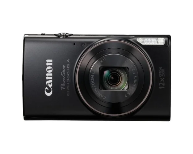 Canon PowerShot ELPH 360 HS A Black