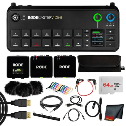 RODE RODECaster Video All-in-One Production Console | Integrated Audio & Video