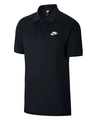 Nike Men's Premium Sportswear Swoosh Logo Muscle Polo Shirt New With Tags